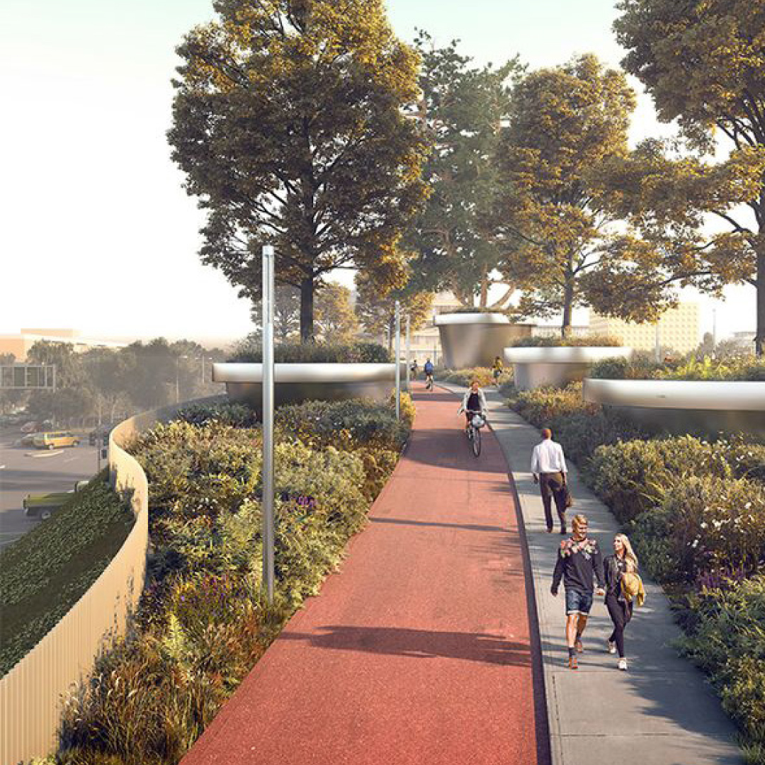 Walking areas